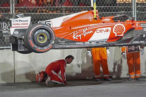 Manhole cover on Las Vegas Grand Prix course halts first practice of the weekend
